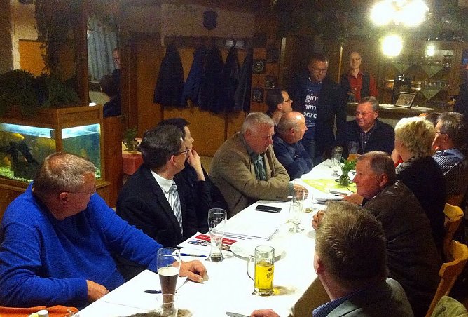 &Uuml;ber Gebietsreform diskutiert (Foto: privat)