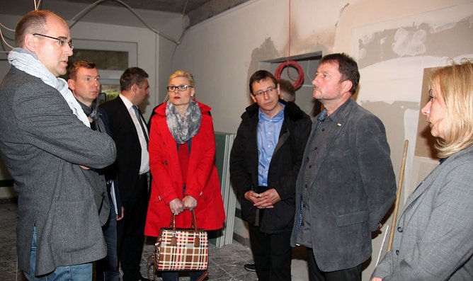 Baustelle Gemeinschaftsunterkunft S&uuml;lzhayn (Foto: J. Piper)