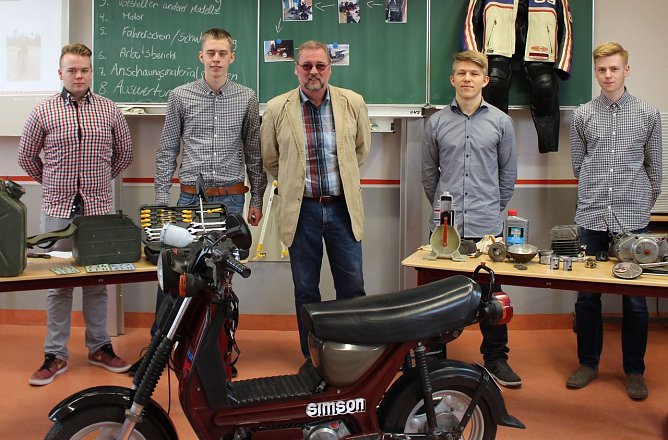Simson-Roller restauriert (Foto: privat)