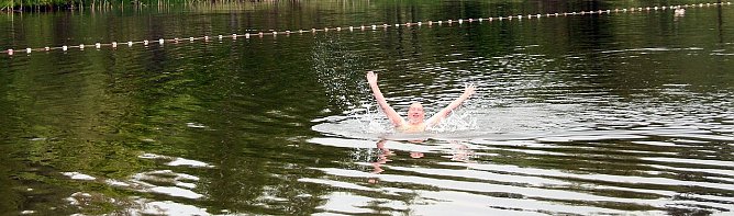 Schon mal getestet - Waldbad in Ellrich (Foto: J. Piper)