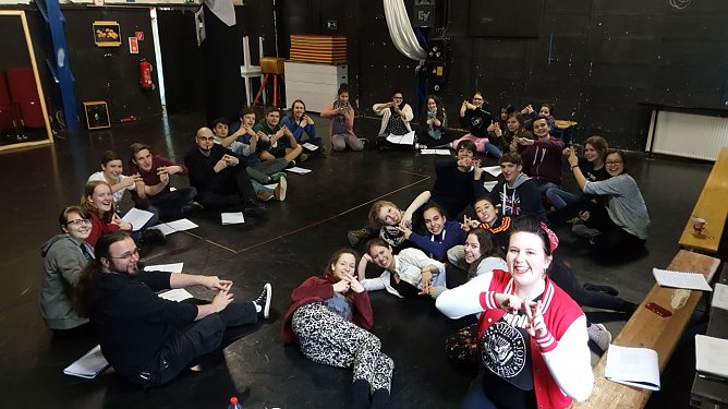 Unter anderem unterst&uuml;tzte der F&ouml;rderverein ein Probenwochenende des Theaterjugendclubs f&uuml;r #romeoundjulia (Foto: Daniela Zinner)