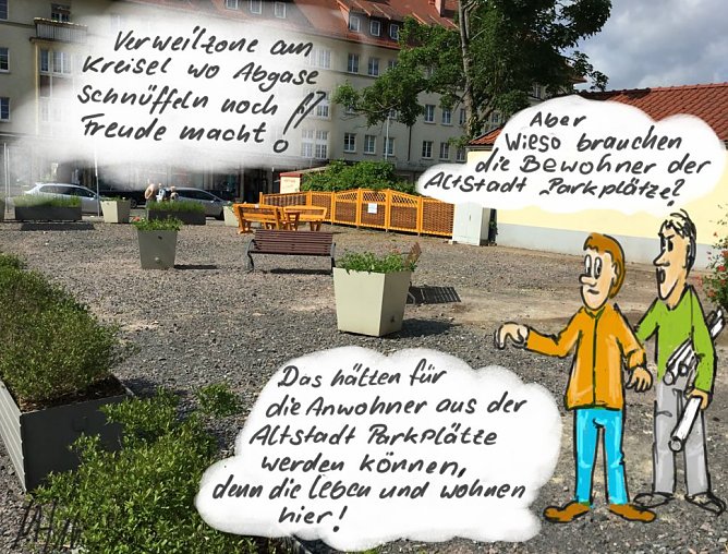 Karikatur (Foto: Martin H&ouml;fer)