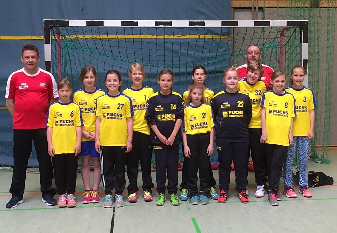 Pokalsieg f&uuml;r die j&uuml;nsten NSV Handballerinnen (Foto: Uwe Tittel)