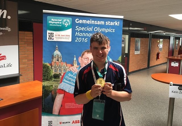 Aron Praetorius holte Gold in Hannover (Foto: privat)