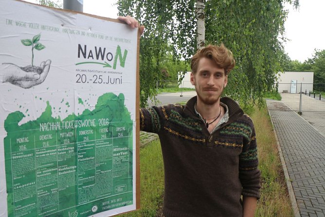 Johannes Haller von der Nordhäuser Hochschuleinititative GoFair (Foto: Angelo Glashagel) Johannes Haller von der Nordhäuser Hochschuleinititative GoFair (Foto: Angelo Glashagel)