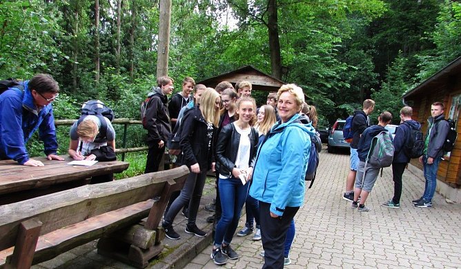 In der Praxis unterwegs (Foto: L. Schubert)