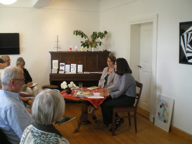 19. Limlinger&ouml;der Diskurse im Geburtshaus der Dichterin Sarah Kirsch (Foto: Heidelore Kneffel)