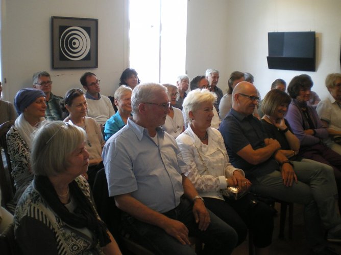 19. Limlinger&ouml;der Diskurse im Geburtshaus der Dichterin Sarah Kirsch (Foto: Heidelore Kneffel)