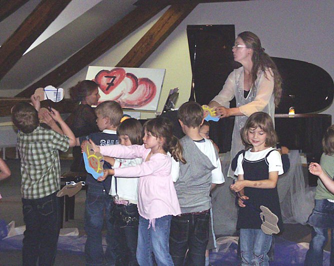 Kindermitmachkonzert (Foto: Landesmusikakademie) Kindermitmachkonzert (Foto: Landesmusikakademie)