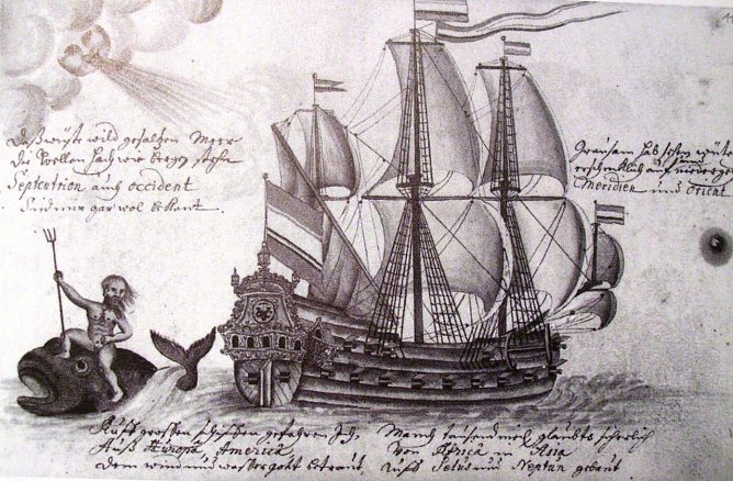 Schiff der Vereinigten Ostindischen Companie (VOC) (Foto: Pressestelle Stadt Nordhausen)