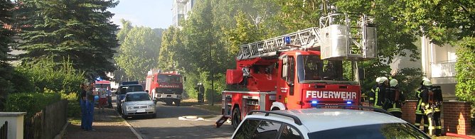 Verletzte bei Brand in Bleicherode (Foto: Feuerwehr Bleicherode)