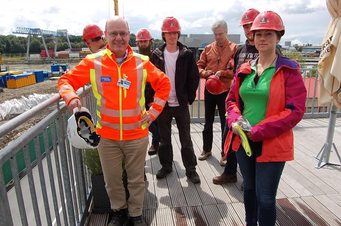 Geotechnik-Studierende der Hochschule Nordhausen auf Exkursion (Foto: privat)