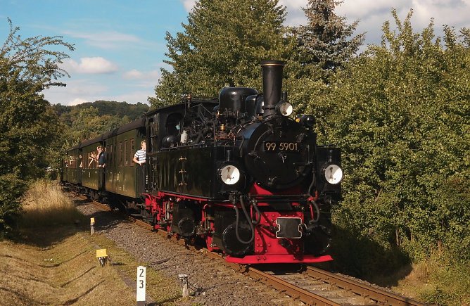 Einfahrt zum Bahnhof Altentor (Foto: Bernd Thielbeer)