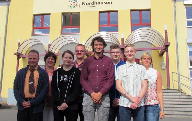 Ausbildungsbeginn bei den Stadtwerken (Foto: Stadtwerke Nordhausen)