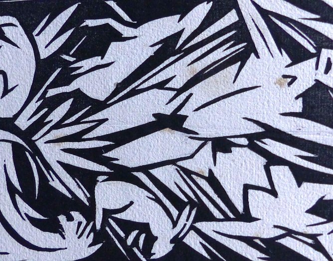 Holzschnitt (Foto: privat)