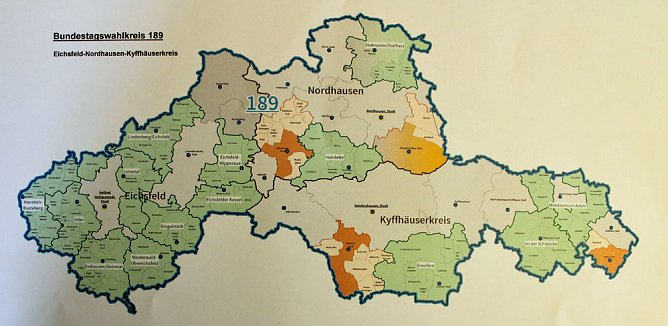 Wahlkreisleiter festgelegt (Foto: Landratsamt Kyffhäuserkreis) Wahlkreisleiter festgelegt (Foto: Landratsamt Kyffhäuserkreis)