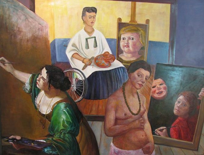 Malerinnen - Bruene (Foto: Kunsthaus) Malerinnen - Bruene (Foto: Kunsthaus)