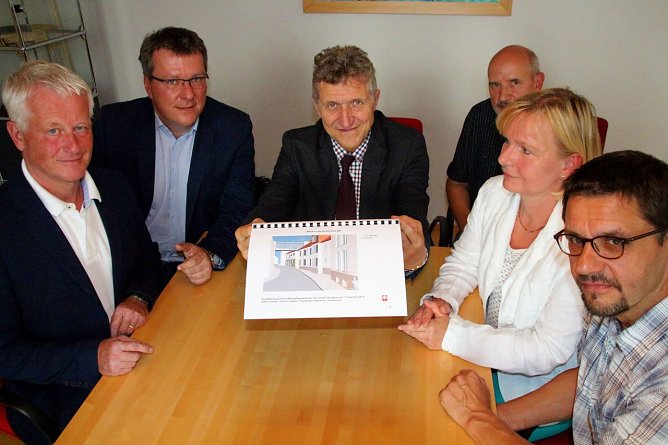 Projekt vorgestellt (Foto: P. Grabe, Pressestelle Rathaus)