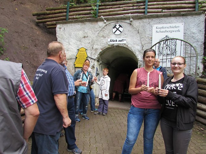 Keltische Collagen in der Langen Wand (Foto: Lydia Schubert)