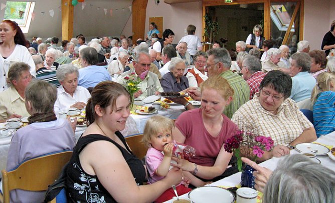 Beim Sommerfest verabschiedet (Foto: Wolf)