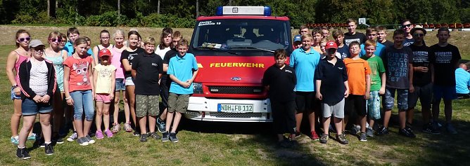 Zeltlager der Jugendfeuerwehren (Foto: Ch. Burkert)