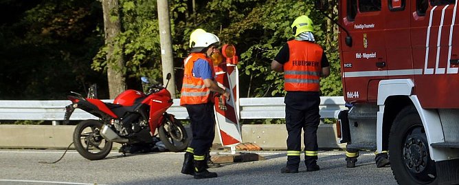 Unfall auf der B 81 (Foto: Peter Blei)
