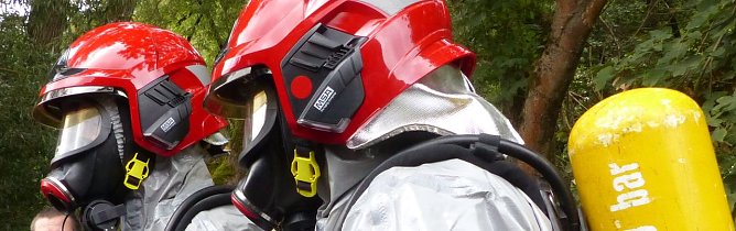 Gefahrgutzug im Einsatz (Foto: nnz)