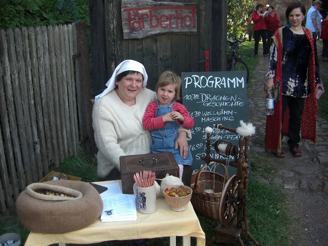 Kommende Woche findet wieder das Wollfest auf dem Färberhof in Ilfeld statt (Foto: Ulrike Tuschy) Kommende Woche findet wieder das Wollfest auf dem Färberhof in Ilfeld statt (Foto: Ulrike Tuschy)