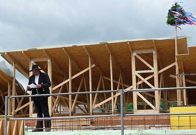 Neubau der Kinderkrippe (Foto: nnz)