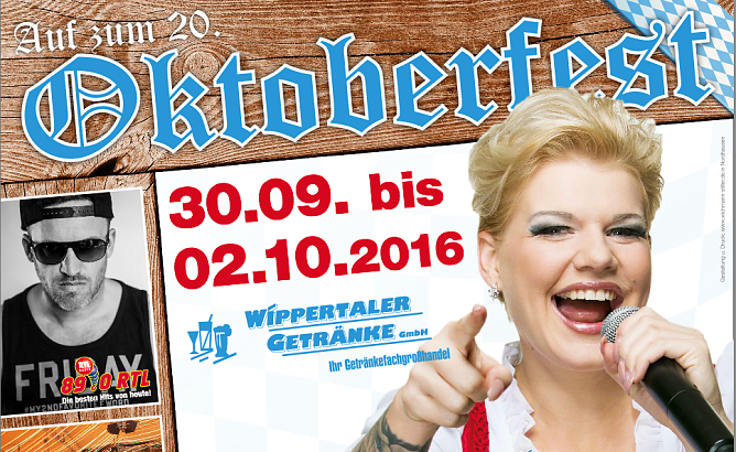 20. Nordh&auml;user Oktoberfest mit TV-Star Melanie M&uuml;ller (Foto: Wippertalter Getr&auml;nke GmbH)