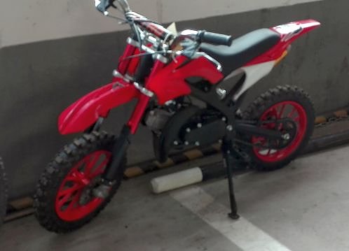 Wem geh&ouml;rt das Pocketbike (Foto: Landespolizeiinspektion Nordhausen)