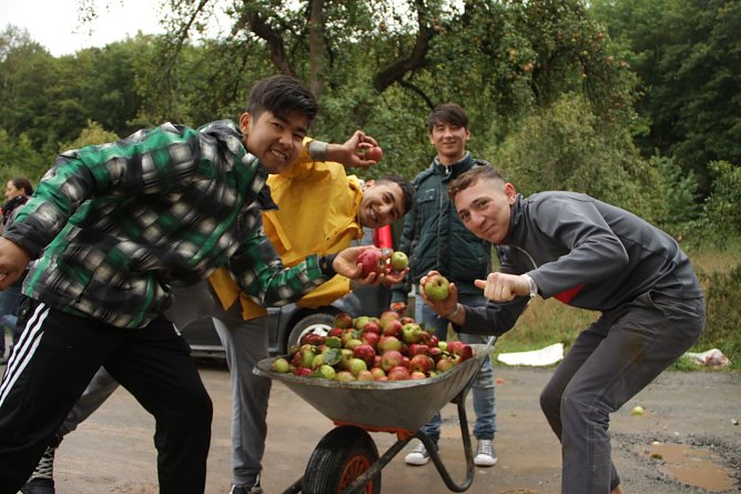 Äpfel für Aleppo geht in die zweite Runde (Foto: Angelo Glashagel) Äpfel für Aleppo geht in die zweite Runde (Foto: Angelo Glashagel)