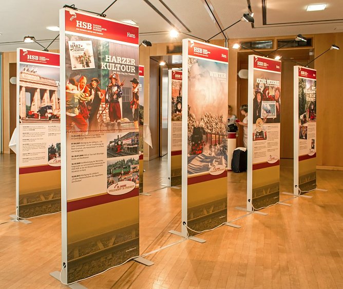 25 Jahre Volldampf in Freiheit - Ausstellung zur Harzer Schmalspurbahn wird im Landratsamt gezeigt (Foto: Dirk Bahnsen/HSB)