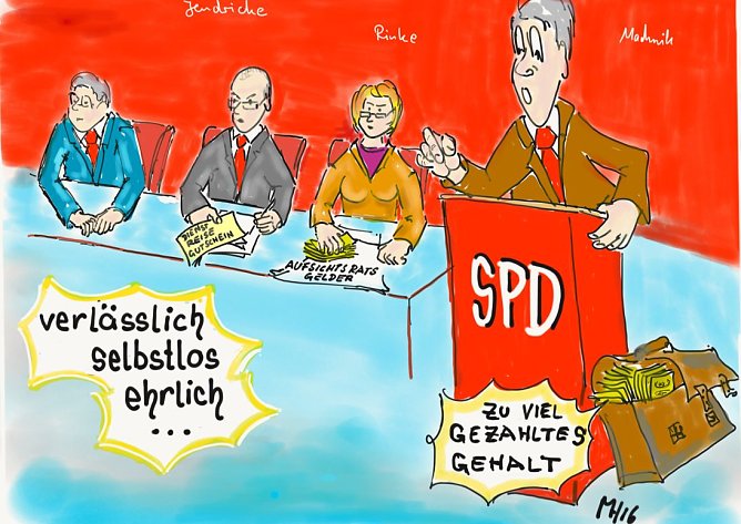 Karikatur (Foto: Martin H&ouml;fer)