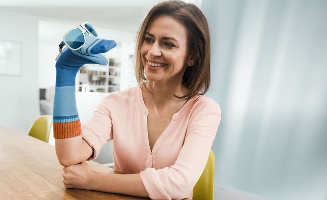 Der Sparstrumpf (Foto: Nordth&uuml;ringer Volksbank)