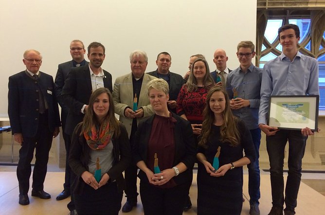 Alle Preistr&auml;ger (Foto: J. Piper)