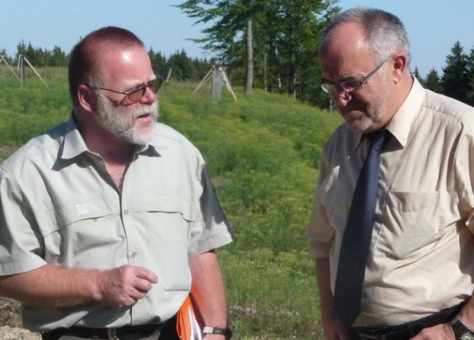 Minister im Südharz (Foto: nnz) Minister im Südharz (Foto: nnz)