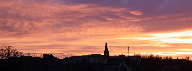 Farbenspiel am Himmel (Foto: nnz)