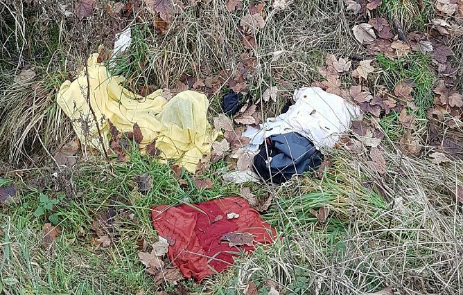 Vom Wanderweg zur M&uuml;lldeponie (Foto: privat)