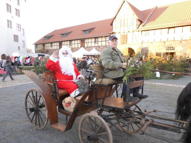 Am 3. Dezember startet der Weihnachtsmarkt in Heringen (Foto: Hans-G&uuml;nter Neblung)