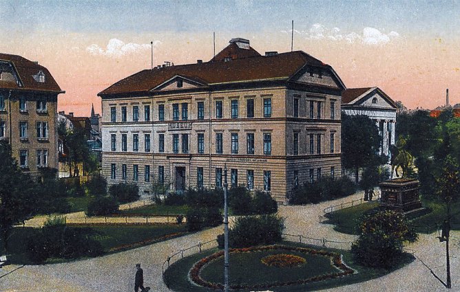 St&auml;dtisches Museum am Kaiser-Friedrich-Wilhelm-Platz, 1907-1934 (Foto: Museum Tabakspeicher)