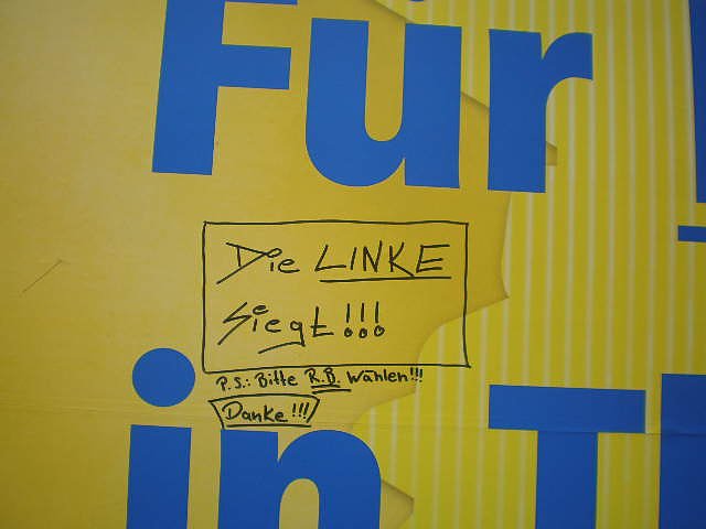 Wahlkampf (Foto: privat)