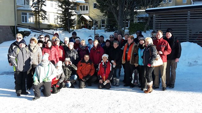 Winterfahrt wieder ein voller Erfolg (Foto: SV Gr&uuml;n Wei&szlig; Uthleben)