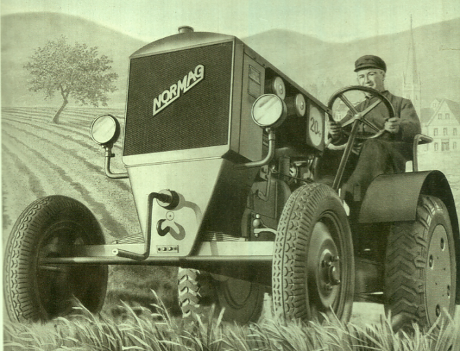 Schlepper-Geschichte an der IFA - demn&auml;chst geht es um die NORMAG Schlepper (Foto: IFA Museum S&uuml;dharz)