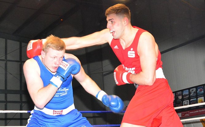 Sieg für die Nordhäuser Boxer im Derby gegen den BC Chemnitz (Foto: Johann) Sieg für die Nordhäuser Boxer im Derby gegen den BC Chemnitz (Foto: Johann)
