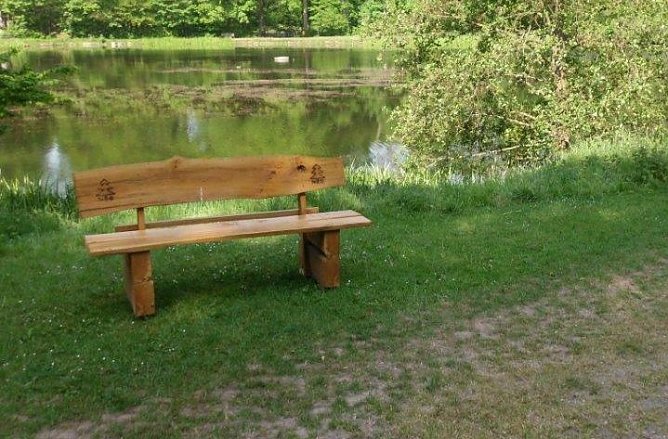 Diese Bank wurde jetzt gestohlen (Foto: privat)