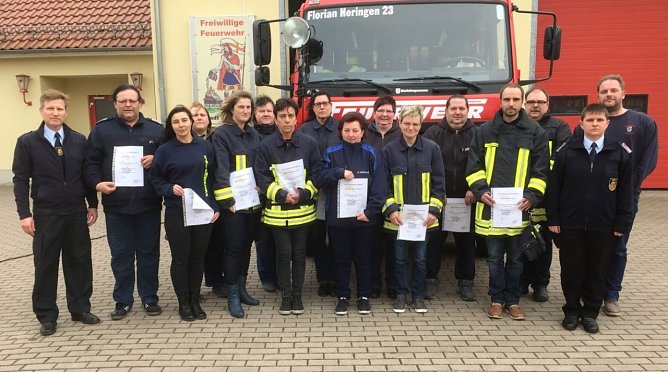 Voller Einsatz beim Jugendgruppenleiter-Lehrgang (Foto: Pressestelle Landratsamt)