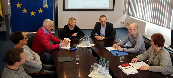 Erste Beratung (Foto: P. Grabe/Stadt Nordhausen)