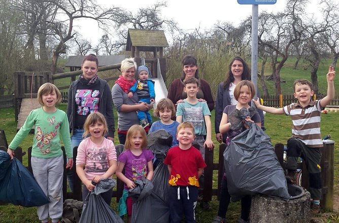 Frühjahrsputz in Osterode (Foto: Anett Papke) Frühjahrsputz in Osterode (Foto: Anett Papke)