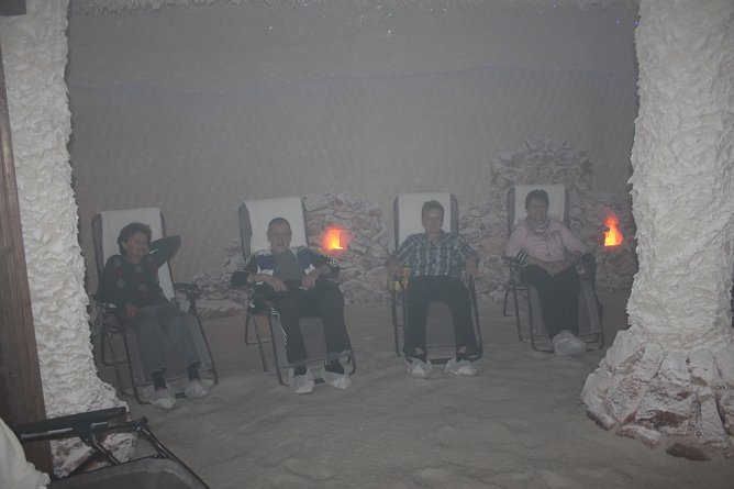 Das Besondere an der Salzgrotte (Foto: Karl-Heinz Herrmann)